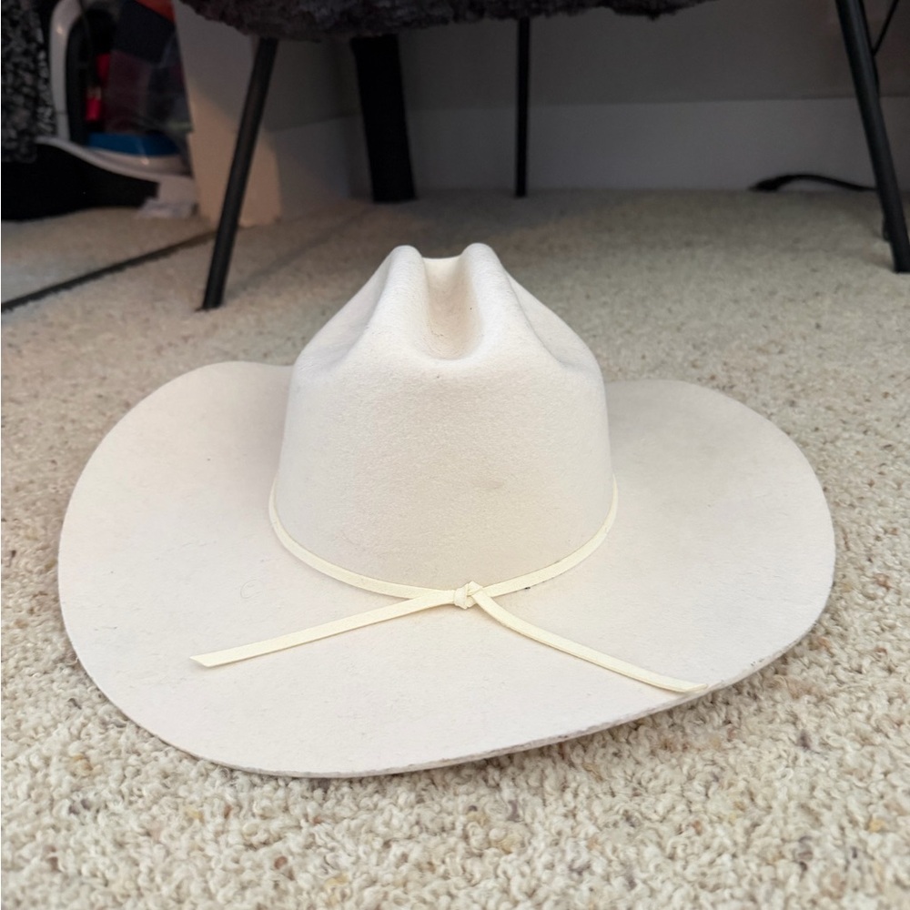 Cream Cowboy Hat